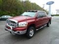 2006 Inferno Red Crystal Pearl Dodge Ram 1500 SLT Mega Cab 4x4  photo #6