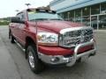 2006 Inferno Red Crystal Pearl Dodge Ram 1500 SLT Mega Cab 4x4  photo #8