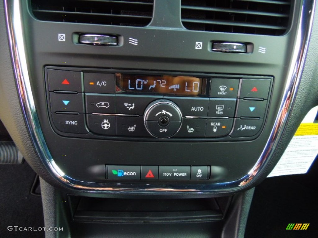 2012 Dodge Grand Caravan R/T Controls Photo #64224769