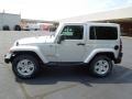 2012 Bright Silver Metallic Jeep Wrangler Sahara 4x4  photo #3