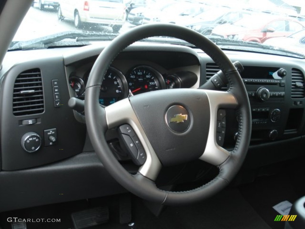 2012 Silverado 1500 LT Crew Cab 4x4 - Blue Granite Metallic / Ebony photo #10