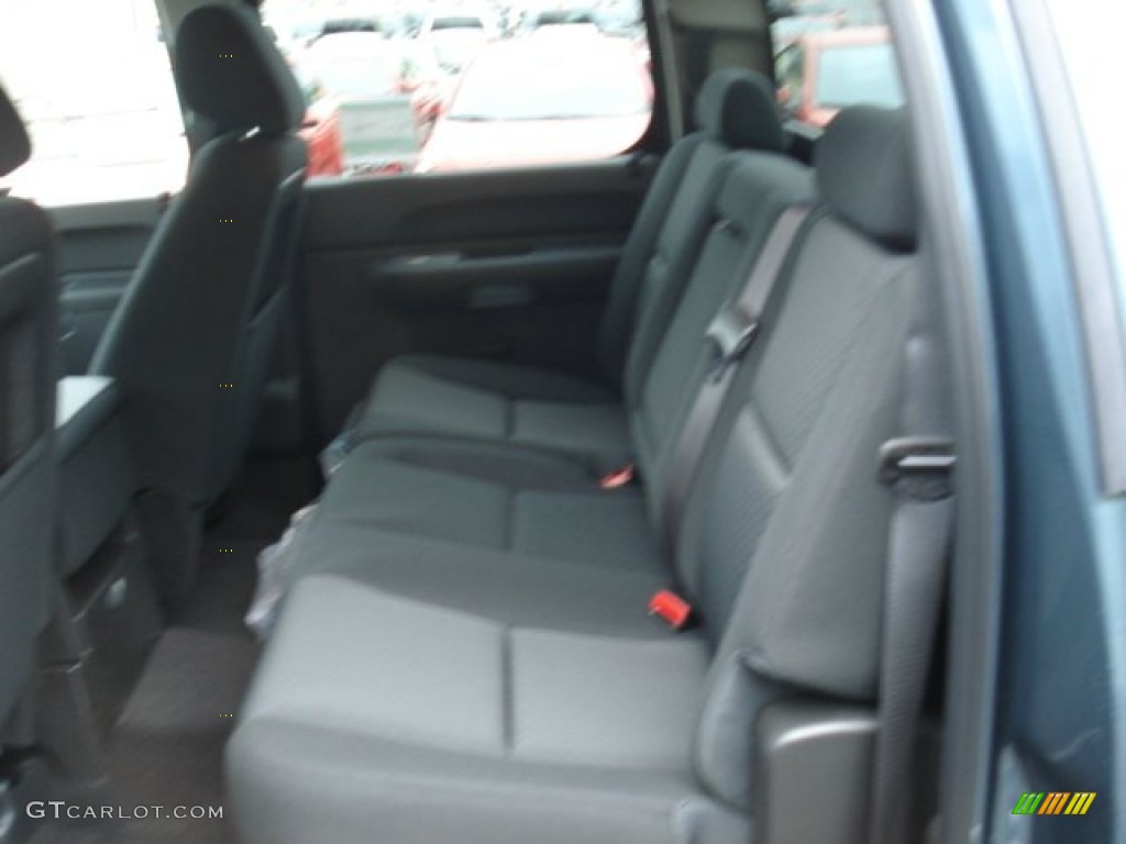 2012 Silverado 1500 LT Crew Cab 4x4 - Blue Granite Metallic / Ebony photo #13