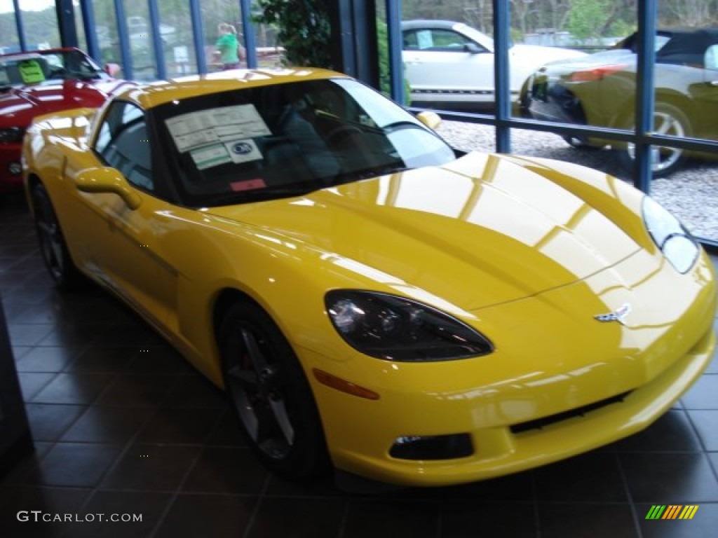 2012 Corvette Coupe - Velocity Yellow / Ebony photo #1