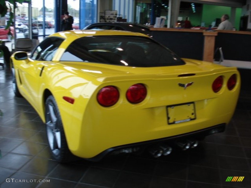 2012 Corvette Coupe - Velocity Yellow / Ebony photo #4
