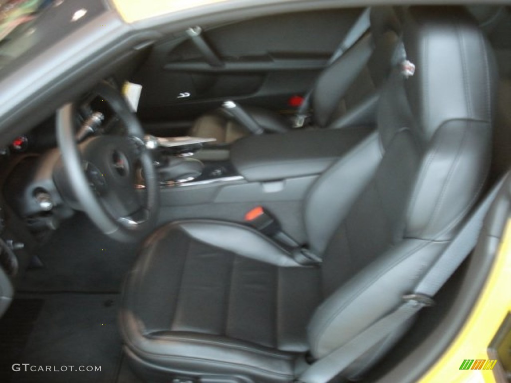 2012 Corvette Coupe - Velocity Yellow / Ebony photo #8