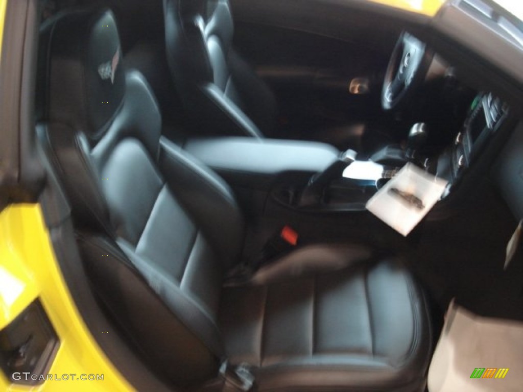 2012 Corvette Coupe - Velocity Yellow / Ebony photo #11