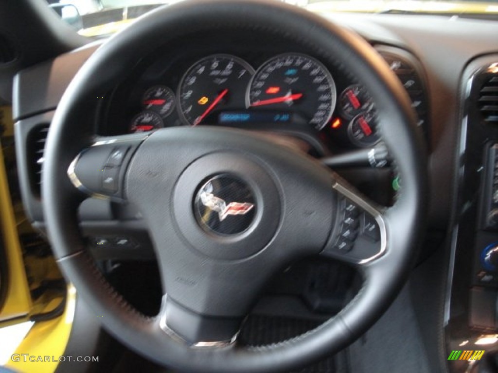 2012 Corvette Coupe - Velocity Yellow / Ebony photo #15