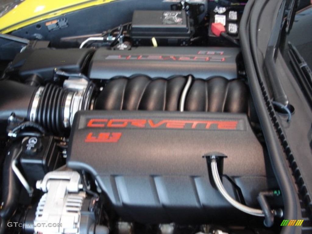 2012 Corvette Coupe - Velocity Yellow / Ebony photo #18