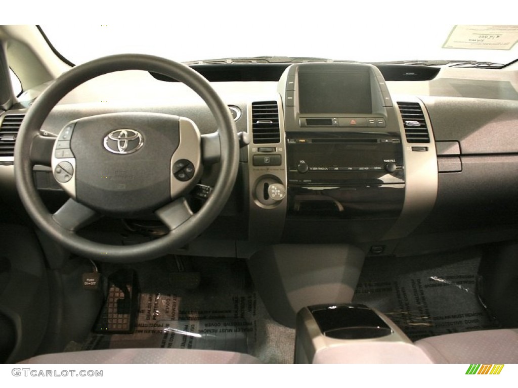 2007 Toyota Prius Hybrid Dark Gray Dashboard Photo #64227359