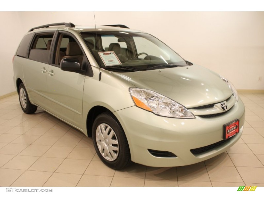 Silver Pine Mica 2010 Toyota Sienna LE Exterior Photo #64227428