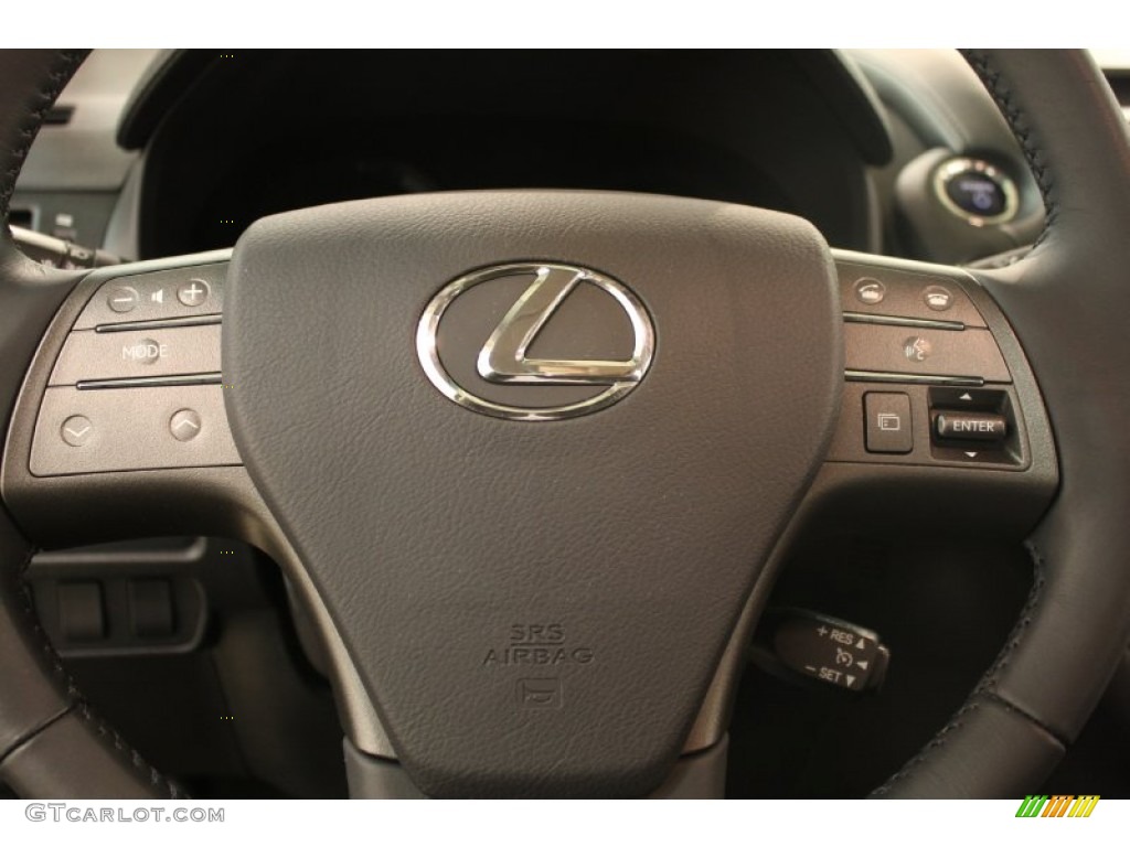 2010 HS 250h Hybrid Premium - Obsidian Black / Black photo #12