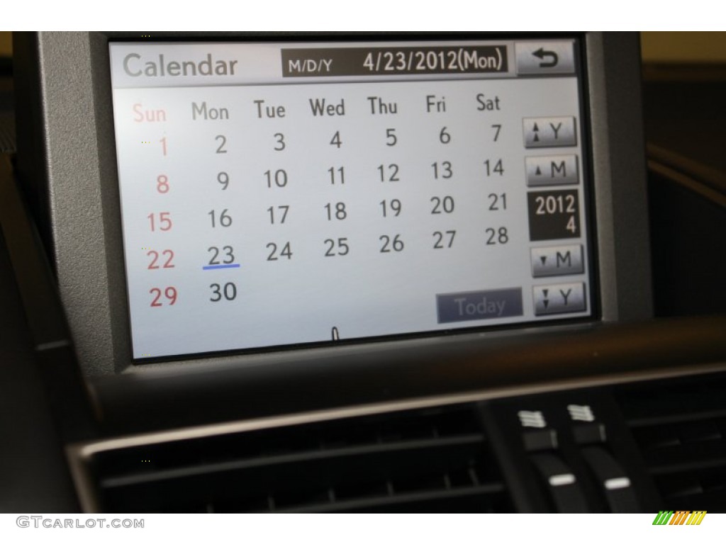 2010 HS 250h Hybrid Premium - Obsidian Black / Black photo #26