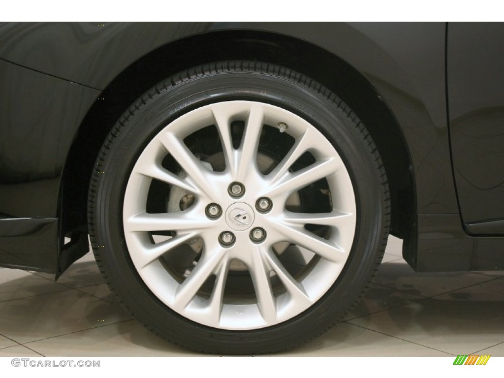 2010 HS 250h Hybrid Premium - Obsidian Black / Black photo #40