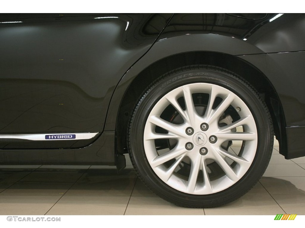 2010 HS 250h Hybrid Premium - Obsidian Black / Black photo #41