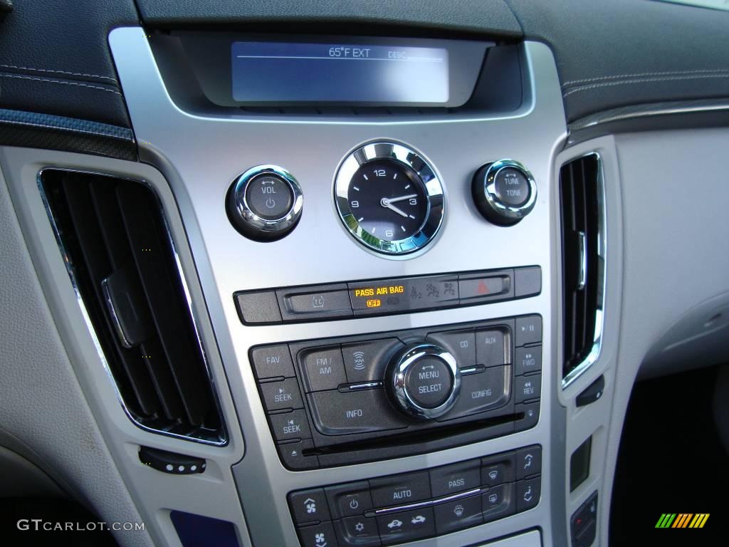 2009 CTS 4 AWD Sedan - Blue Diamond Tri-Coat / Light Titanium/Ebony photo #16