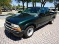 2002 Forest Green Metallic Chevrolet S10 Extended Cab  photo #2