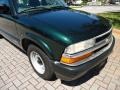 2002 Forest Green Metallic Chevrolet S10 Extended Cab  photo #8