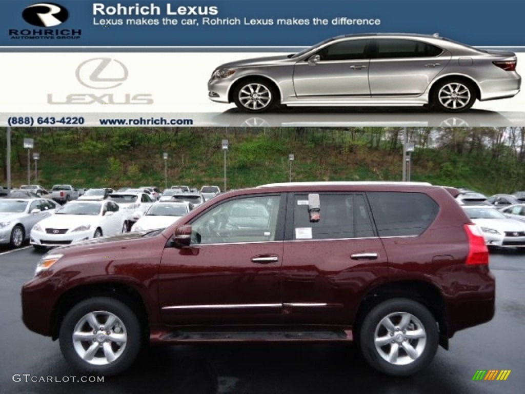 Claret Red Mica Lexus GX