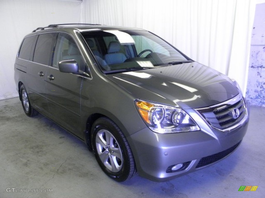 2008 Odyssey Touring - Nimbus Gray Metallic / Gray photo #1