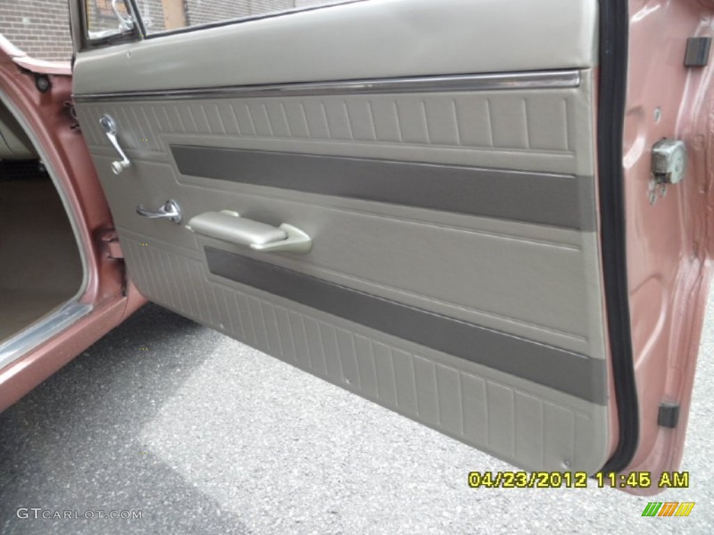 1962 Oldsmobile Cutlass F-85 2 Door Convertible Gray/Silver Door Panel Photo #64232416