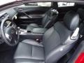  2012 IS 250 C Convertible Black Interior