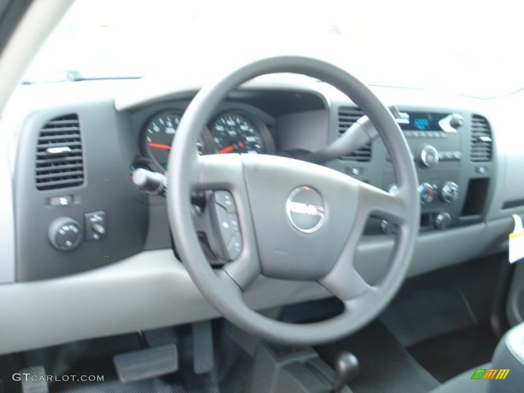 2012 Sierra 1500 Regular Cab 4x4 - Onyx Black / Dark Titanium photo #10