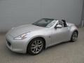 2010 Brilliant Silver Nissan 370Z Touring Roadster  photo #2