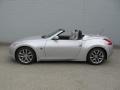 2010 Brilliant Silver Nissan 370Z Touring Roadster  photo #3