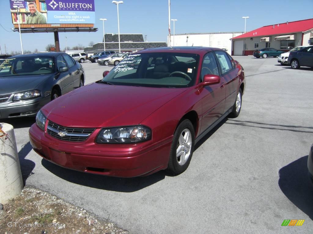 Sport Red Metallic Chevrolet Impala