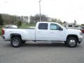 2012 Summit White GMC Sierra 3500HD SLT Crew Cab 4x4 Dually  photo #5