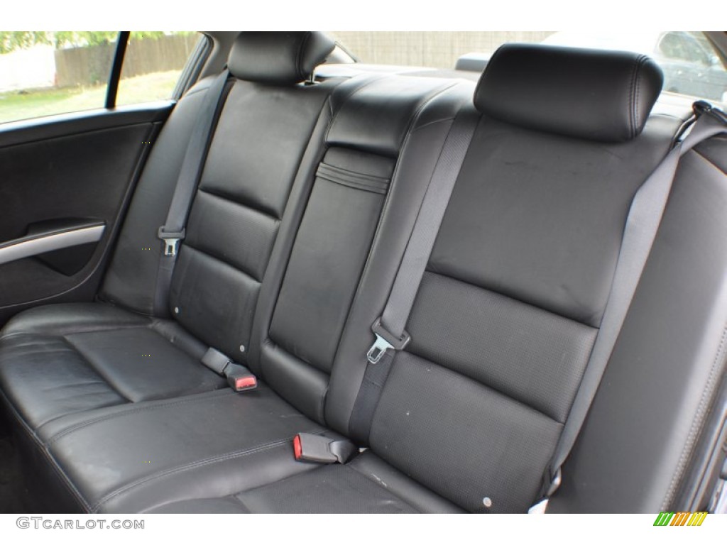 2005 Maxima 3.5 SE - Onyx Black / Black photo #19