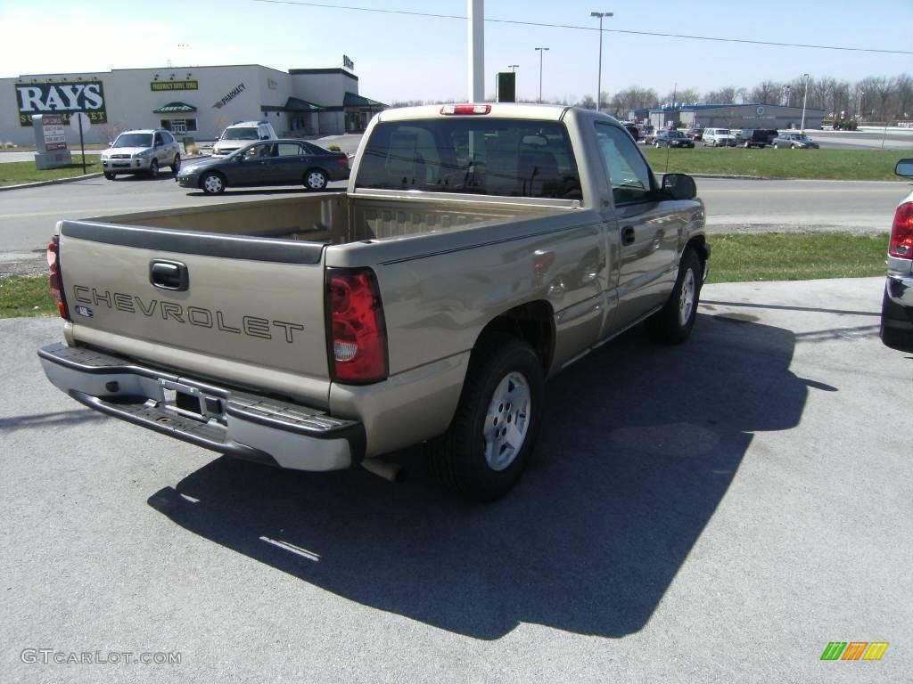 2005 Silverado 1500 Regular Cab - Sandstone Metallic / Tan photo #3