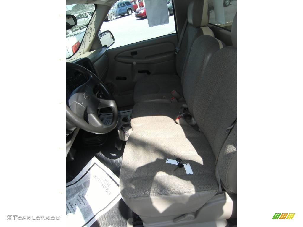 2005 Silverado 1500 Regular Cab - Sandstone Metallic / Tan photo #6