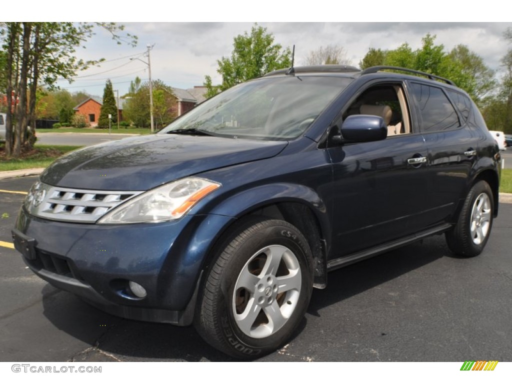 Midnight Blue Pearl Nissan Murano