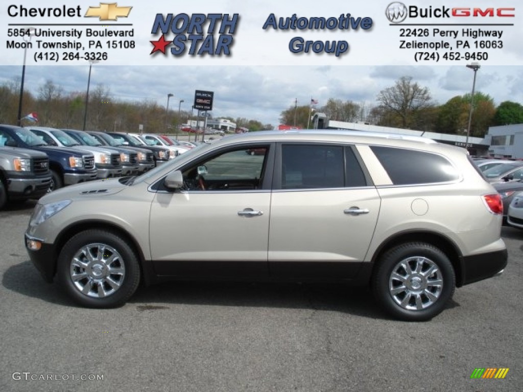 2012 Enclave AWD - Gold Mist Metallic / Cashmere photo #1