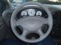 Mist Gray 2002 Dodge Caravan SE Steering Wheel