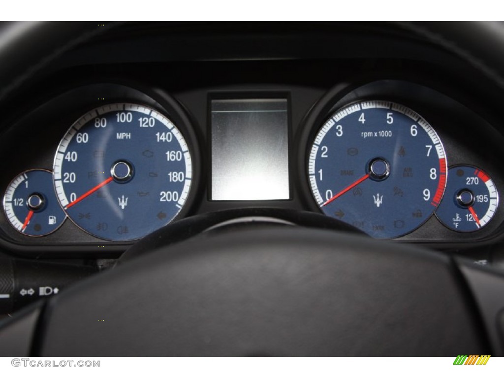 2006 Maserati Quattroporte Sport GT Gauges Photo #64237568