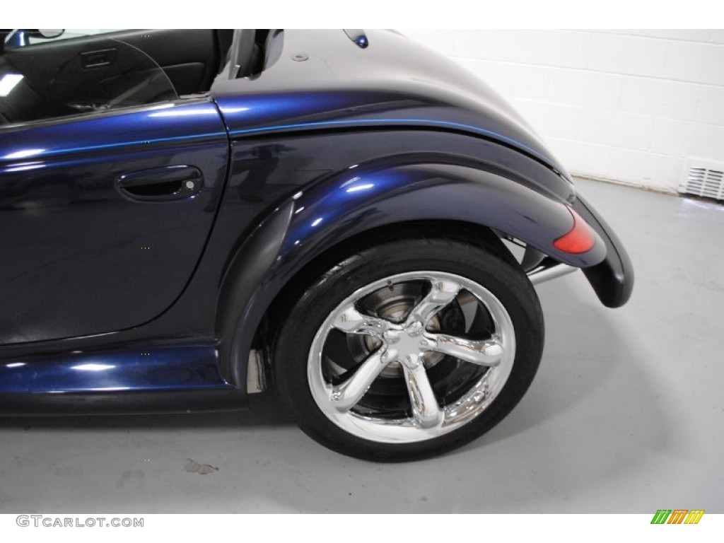 2001 Prowler Roadster - Patriot Blue Pearl / Dark Slate Gray photo #14