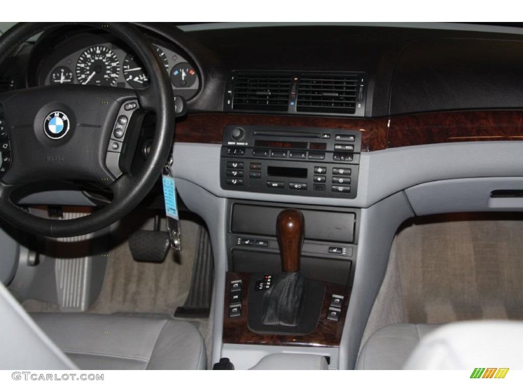 2005 3 Series 325i Sedan - Silver Grey Metallic / Grey photo #30