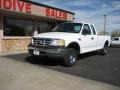 1999 Oxford White Ford F150 XL Extended Cab 4x4  photo #1