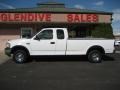 1999 Oxford White Ford F150 XL Extended Cab 4x4  photo #2