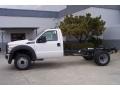 2012 Oxford White Ford F450 Super Duty XL Regular Cab Chassis  photo #1