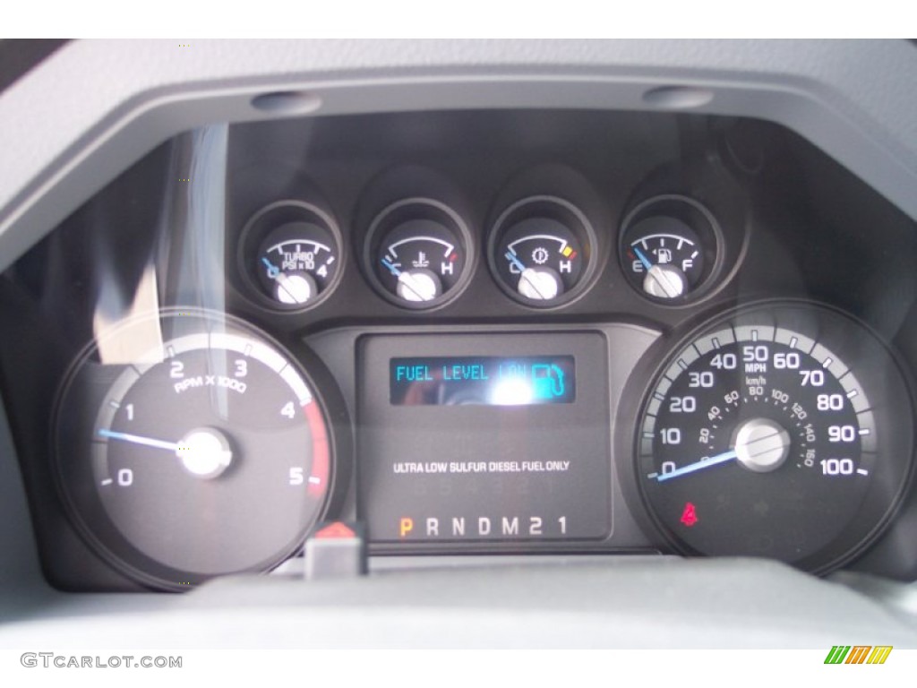 2012 Ford F550 Super Duty XL Regular Cab Chassis Gauges Photos