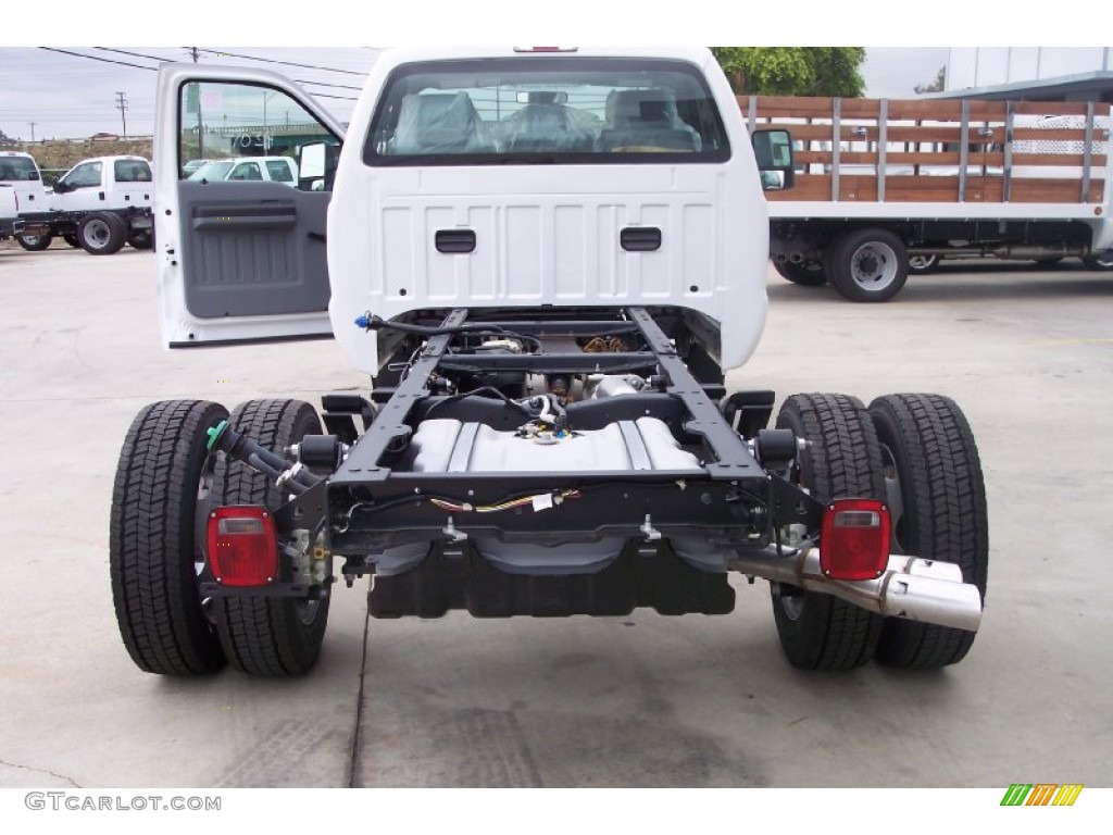 Oxford White 2012 Ford F550 Super Duty XL Regular Cab Chassis Exterior Photo #64239733