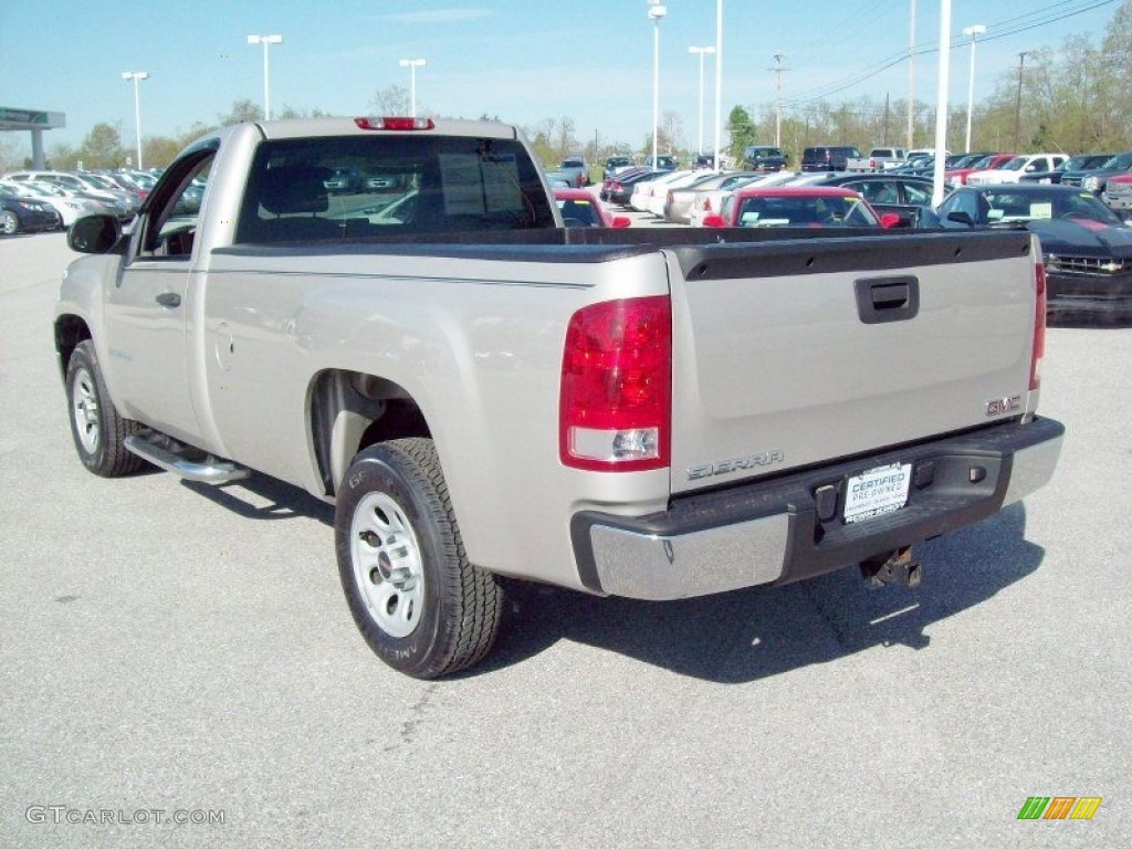 2008 Sierra 1500 Regular Cab - Silver Birch Metallic / Dark Titanium photo #2