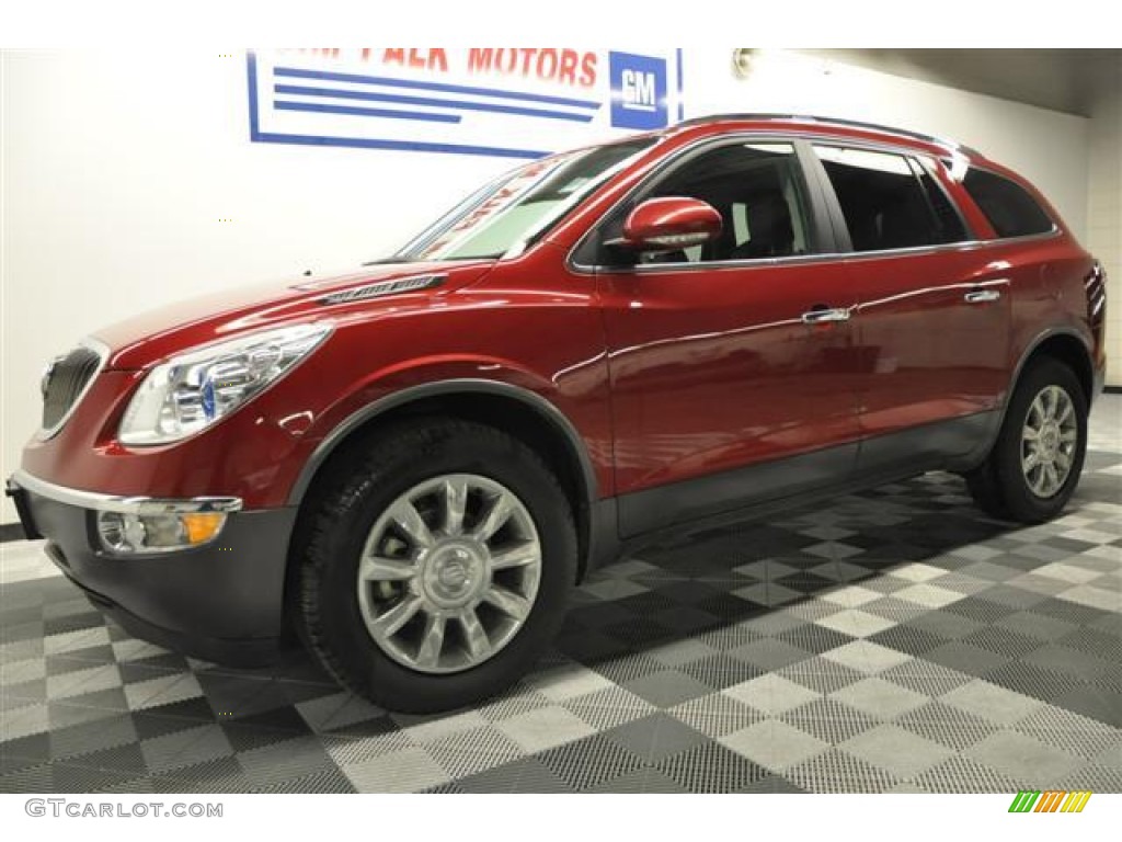 2012 Enclave AWD - Crystal Red Tintcoat / Ebony photo #1