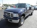 2005 True Blue Metallic Ford F350 Super Duty FX4 SuperCab 4x4  photo #3