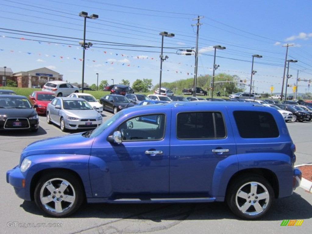2009 HHR LT - Blue Flash Metallic / Ebony photo #2