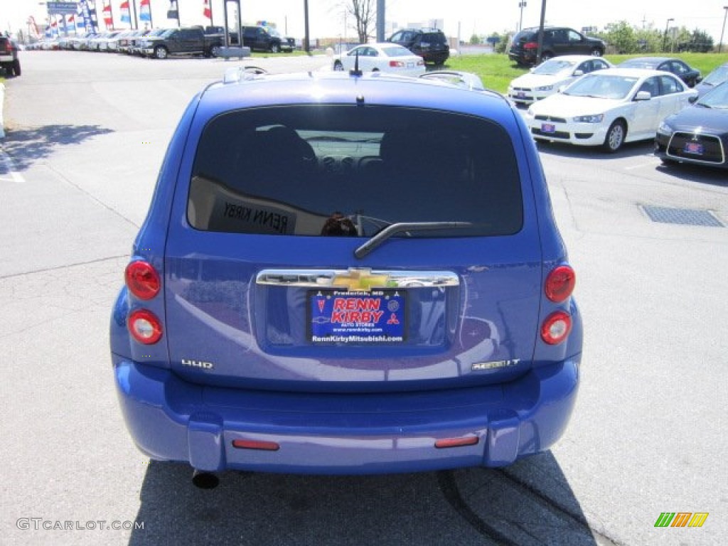 2009 HHR LT - Blue Flash Metallic / Ebony photo #4