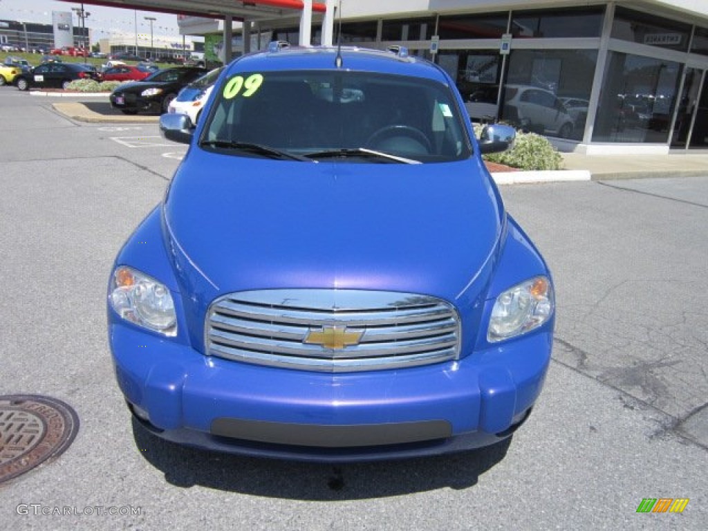 2009 HHR LT - Blue Flash Metallic / Ebony photo #8